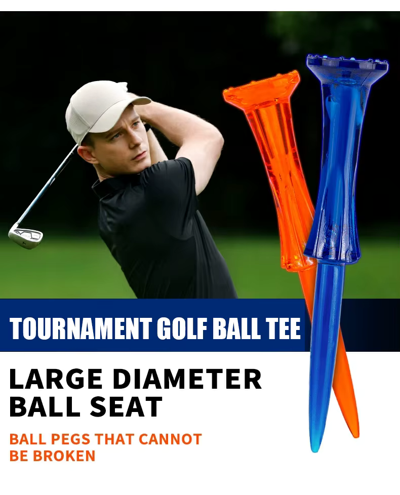 WanderS 20Pcs One Box Wholesale Plastic Golf Tees Durable Golf Tees by WanderS
