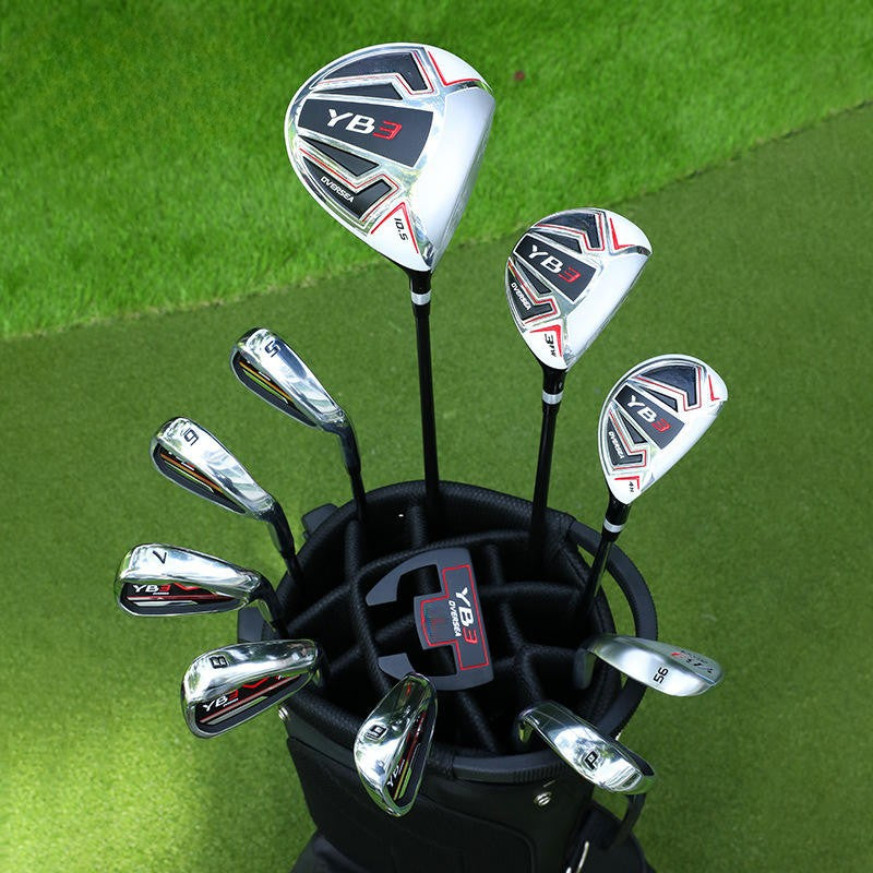 WanderS 11Pcs Men Golf Clubs Complete Set Beginner Full Set Golf Clubs For Men