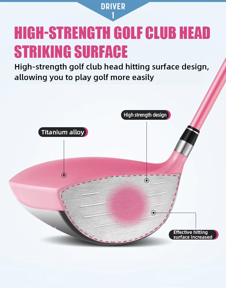 WanderS Brand Golf Club Complete Set Ladies Custom Golf Clubs Set For Women