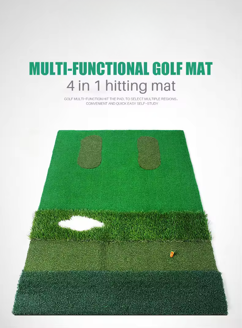 WanderS 3D Golf Multifunction Training Hitting Mat