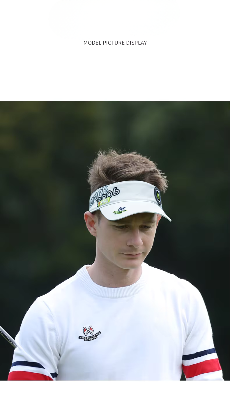 WanderS Embroidery Sport Baseball Golf Caps Hats Breathable Golf Caps For Men