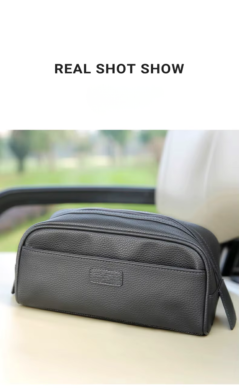 WanderS Black Golf Pouch Ball Bag Men Lightweight Golf Handbag