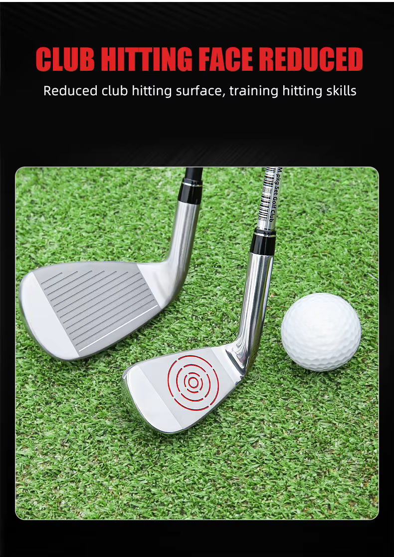 WanderS Golf Swing Tool Corrector Chipping Practice Mini 7 Iron Golf Swing Trainer