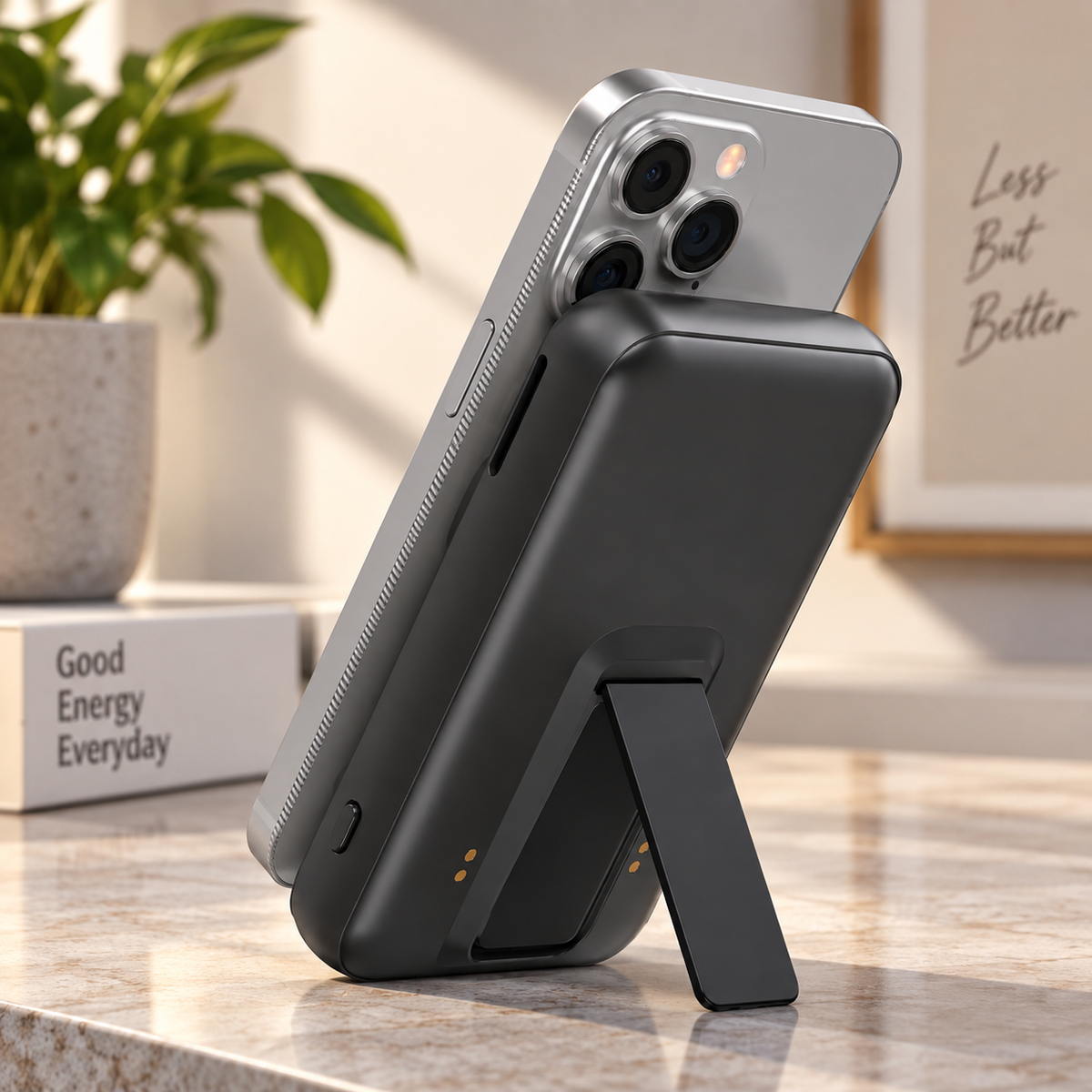 WanderS 10000mAh 15W Cooling Magnetic Power Bank