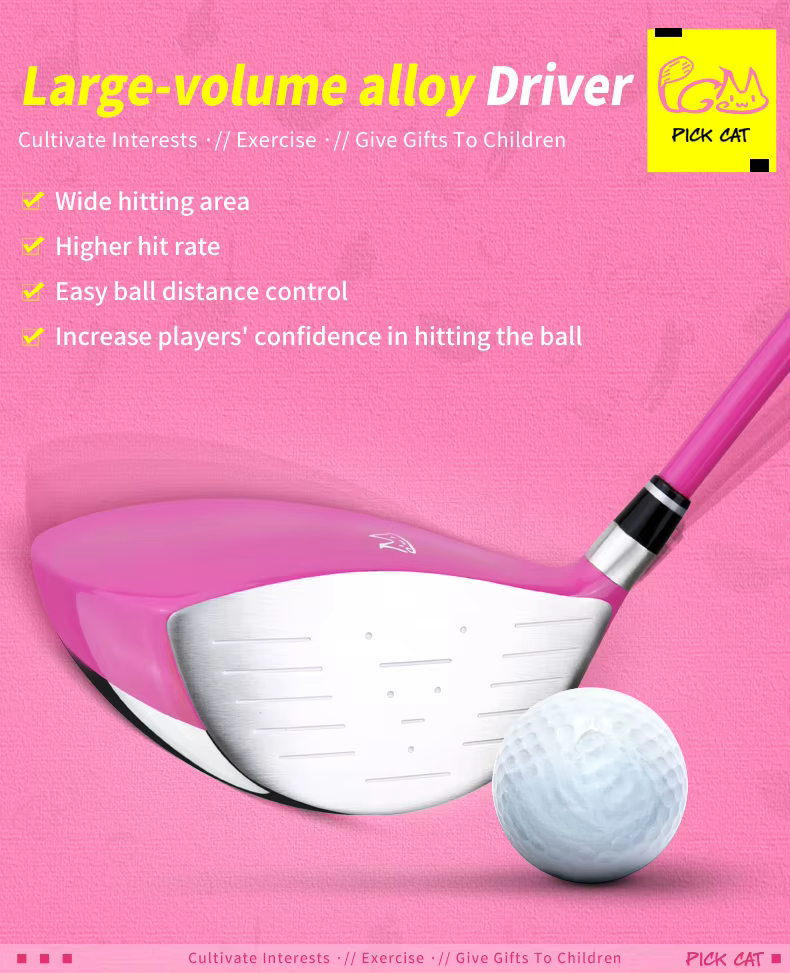 WanderS 1# Right Hand Big Head Children's Golf Driver