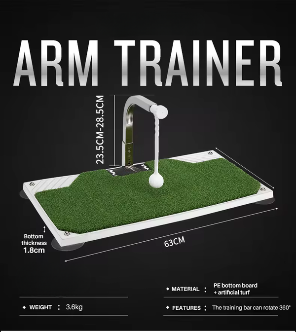 WanderS Golf Swing Trainer 360 Rotation Golf Swing Mat Practice Trainer by WanderS