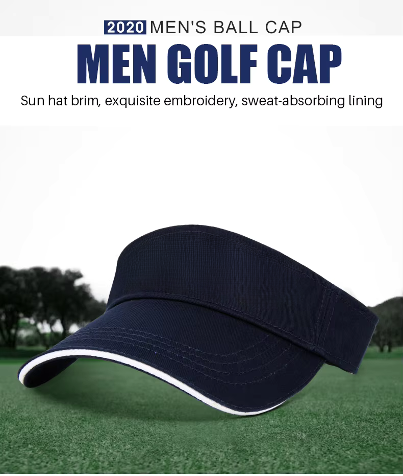 WanderS Branded Custom Golf Hat Cap Cover Uv Men Sport Golf Sun Cap