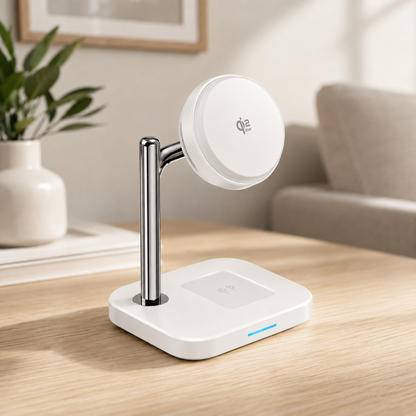 WanderS 2-in-1 Qi2.2 25W Cooling Fast Wireless Charger