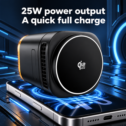 WanderS 4-in-1 Qi2.2 25W Cooling Wireless Charger