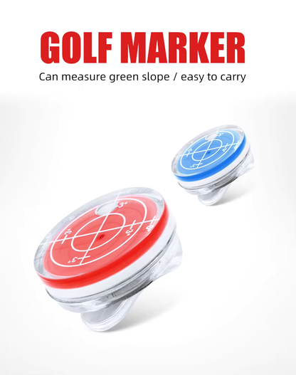 WanderS Level Finder Magnetic Golf Ball Marker Hat Clips Wholesale Custom Golf Ball Marker by WanderS