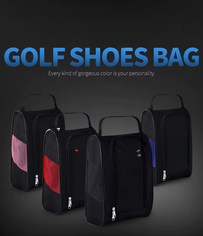 WanderS Custom Colorful Nylon Golf Shoe Bag by WanderS