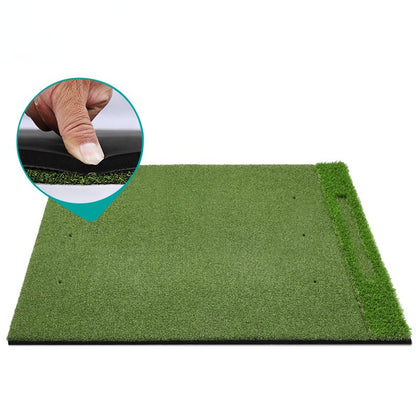 WanderS Indoor Golf Hitting Mat Double Grass Practice Hitting Mat Practice Net Set Carpet Home Training Ball Mat by WanderS