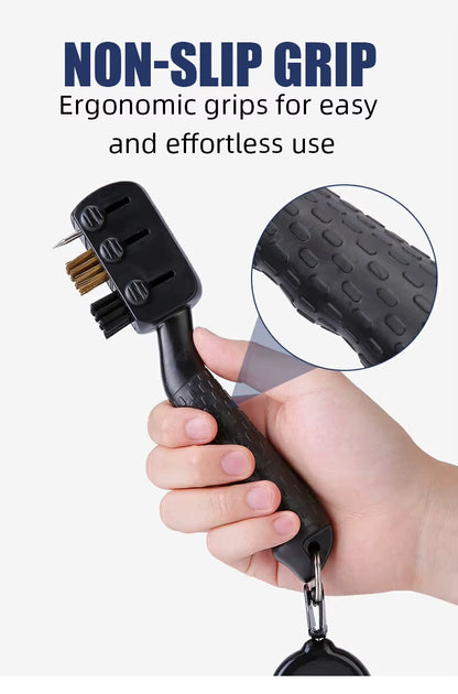 WanderS Custom Golf Brush Golf Brush Cleaner Retractable Cleaning Brush Tool For Golf