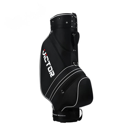 WanderS Custom Black Nylon Golf Cart Bag Men's Staff Golf Bag by WanderS