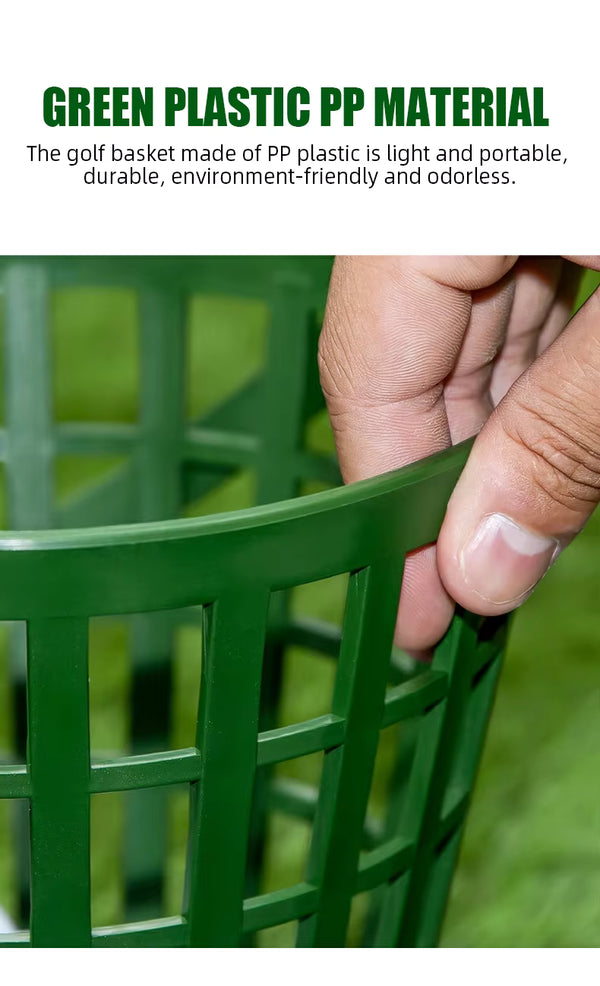 WanderS 50 Balls Environmentally Friendly Pp Golf Balls Basket