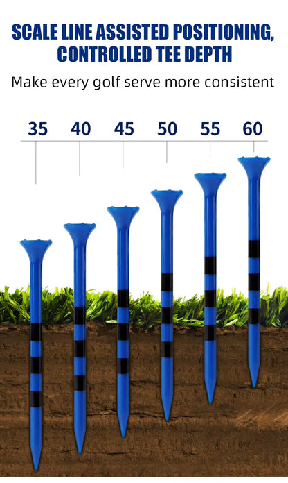 WanderS  Durable 83Mm Golf Plastic Practice Golf Cup Tees Custom Golf Tees With Height Marker