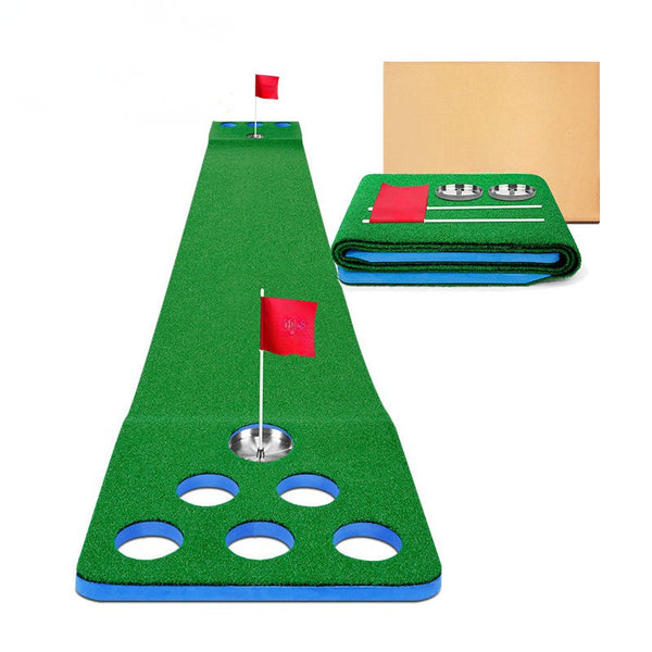 WanderS Two-Way 12 Holes Portable Mini Golf Courses Artificial Turf Putting Green