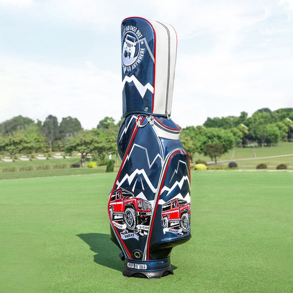 WanderS Golf Bag Manufacturer Custom Logo Pu Leather Golf Bag Waterproof Golf by WanderS