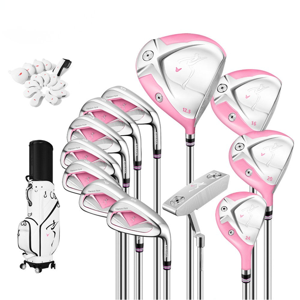 WanderS Women Righr Handed Golf Club Set Titanium Driver Golf Clubs With Golf by WanderS