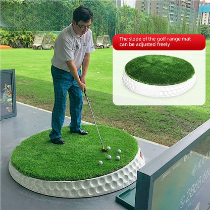 WanderS Good Quality Hot Sale Golf Hitting Mat Can Be Rotated 360 Degrees To Adjust The Slope