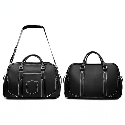 WanderS Leather Travel Boston Bag by WanderS