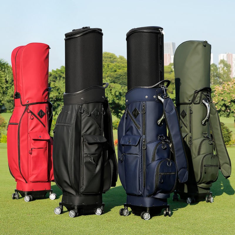 WanderS Custom Waterproof Golf Travel Bag Hard Case Tour Golf Bags With Wheels by WanderS