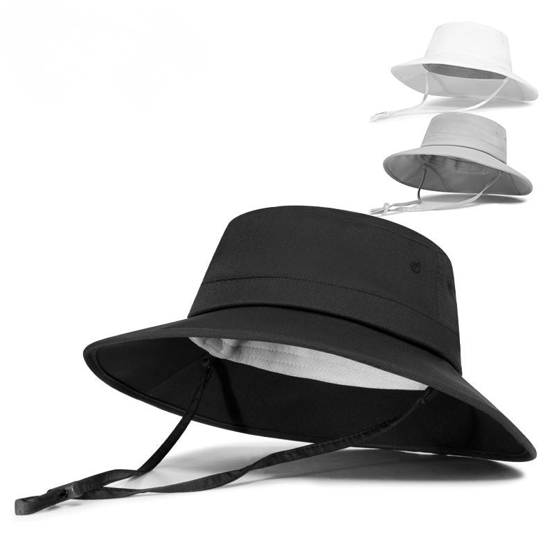 WanderS Golf Bucket Hat Manufacturers Navy Blue Blank Golf Hat With Rope
