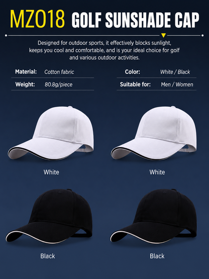 WanderS Summer Embroidery Golf Cap New Style Wholesale Golf Hats With Custom Logo by WanderS