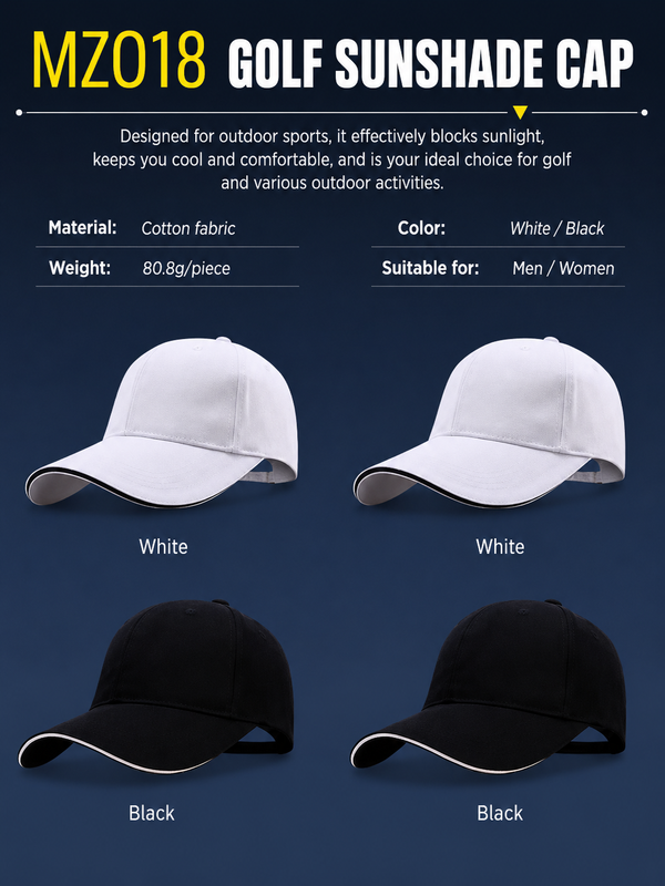 WanderS Summer Embroidery Golf Cap New Style Wholesale Golf Hats With Custom Logo by WanderS