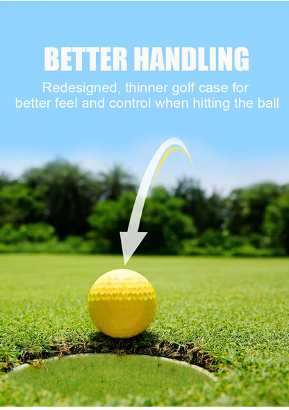 WanderS Custom Logo 2 Layer Golf Driving Range Balls Colored Practice 12Pcs Golf Balls Gift Set Box