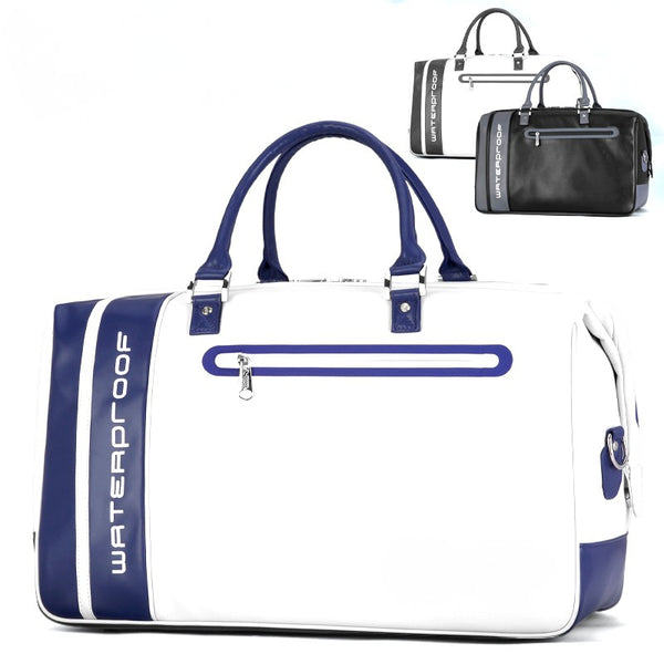 WanderS Cheap Golf Shoe Bags White Waterproof Custom Logo Golf Boston Bag by WanderS