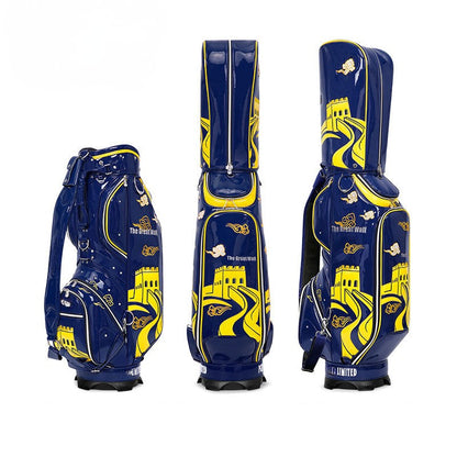 WanderS Custom Pu Golf Cart Bag Embroidery Waterproof Staff Golf Bag by WanderS