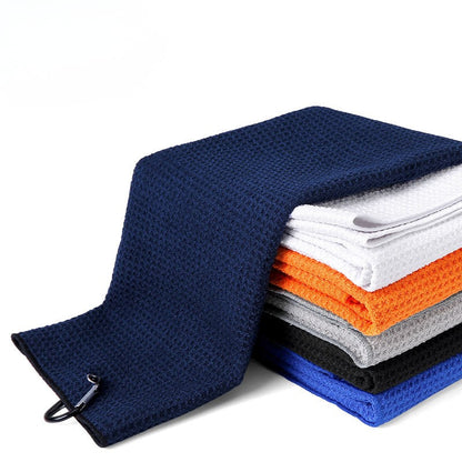 WanderS Custom Logo Microfiber Waffle Golf Towel Golf Accessories Golf Towel by WanderS