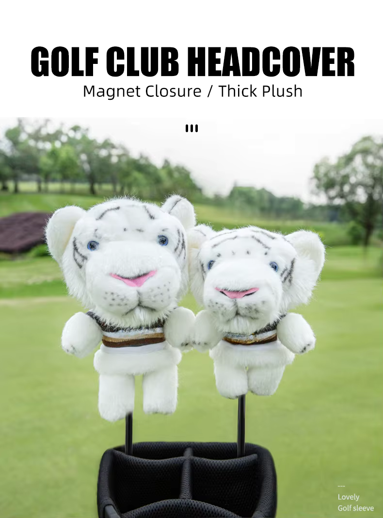 WanderS Golf Driver Cover Custom Golf Club Covers Headcover Animal Wood Golf Head Covers