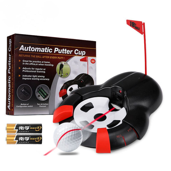 WanderS Adjustable Golf Putting Cup Laser Aiming Practice Ball Returner Mini Golf Hole Cup by WanderS