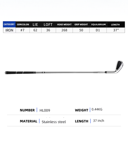WanderS Golf Swing Tool Corrector Chipping Practice Mini 7 Iron Golf Swing Trainer