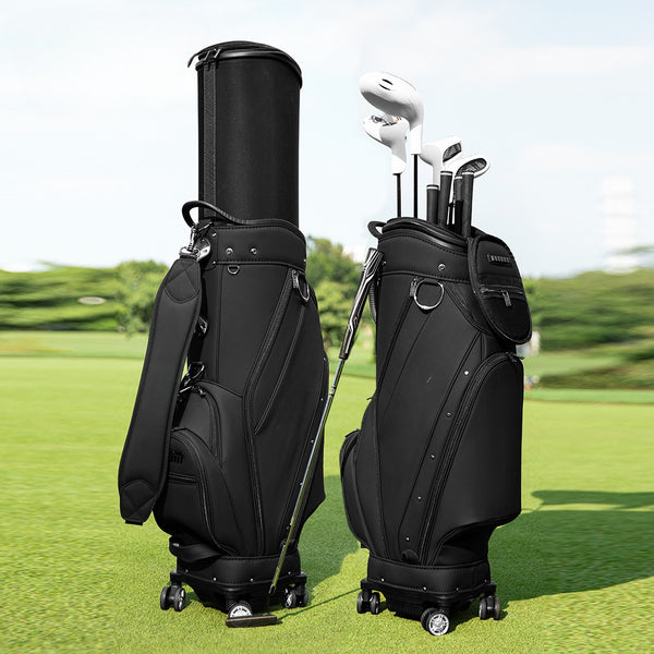 WanderS Golf Bag Men And Women Hard Shell Telescopic Bag Universal Four-wheel by WanderS