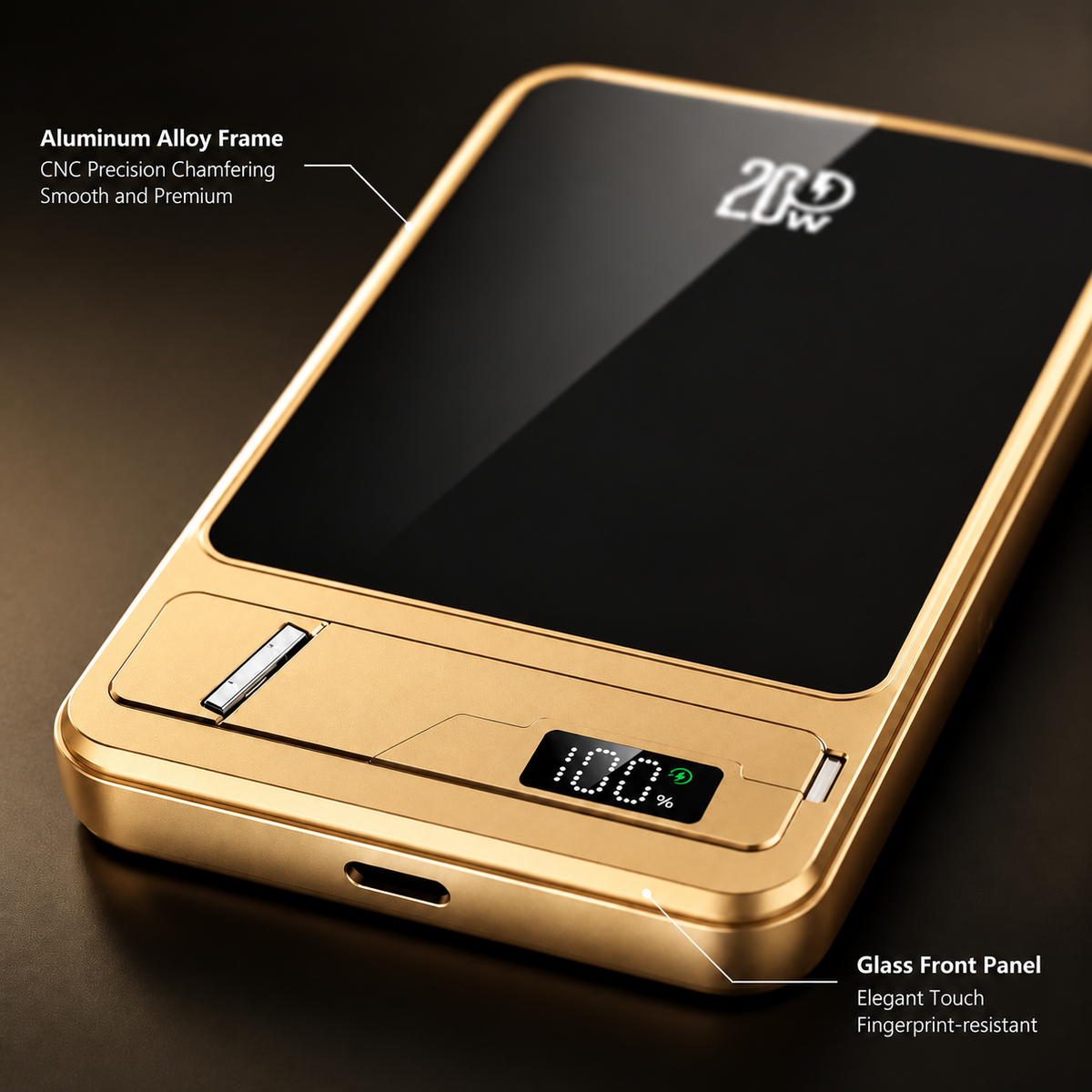 WanderS 5000mAh Ultra-Thin Magnetic 20W Power Bank