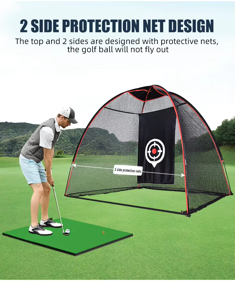 WanderS Golf Tent Practice Net Indoor And Outdoor Chipping Folding Golf Net