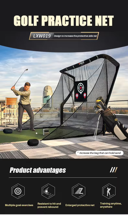 WanderS Golf Net Indoor Target Hitting Practice 2021 Golf Net For Backyard