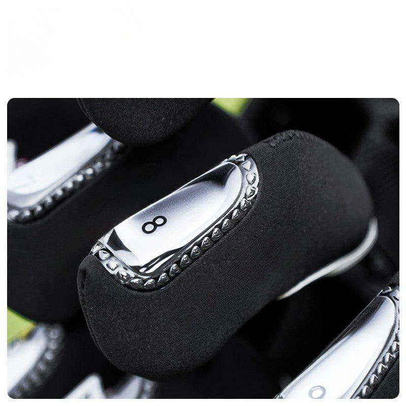 WanderS Golf Club Cover Thickened Anti-Collision Iron Cover Men'S And Women'S Transparent Cap Cover Club Head Cover