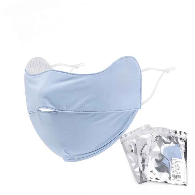 WanderS Golf Ice Silk Mask Golf Face Mask Women Sun Protection Golf Mask by WanderS