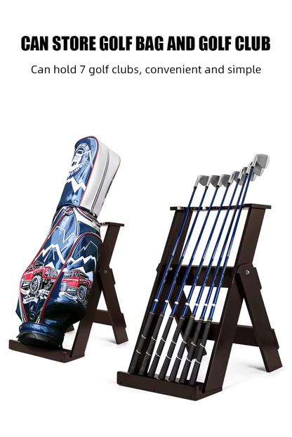 WanderS Oem Odm Golf Bag Stick Storage Display Rack Stand Golf Club Display Rack