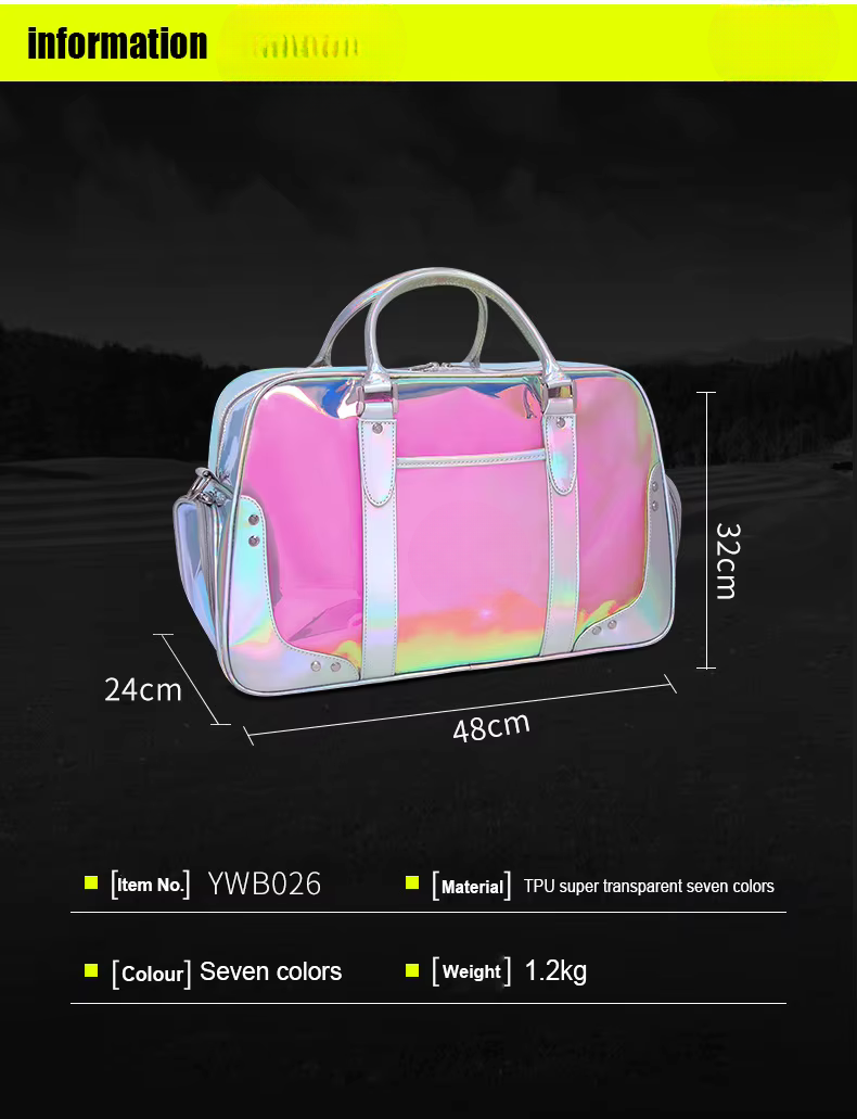 WanderS Golf Boston Bags Tpu Boston Bags Women Boston Bags