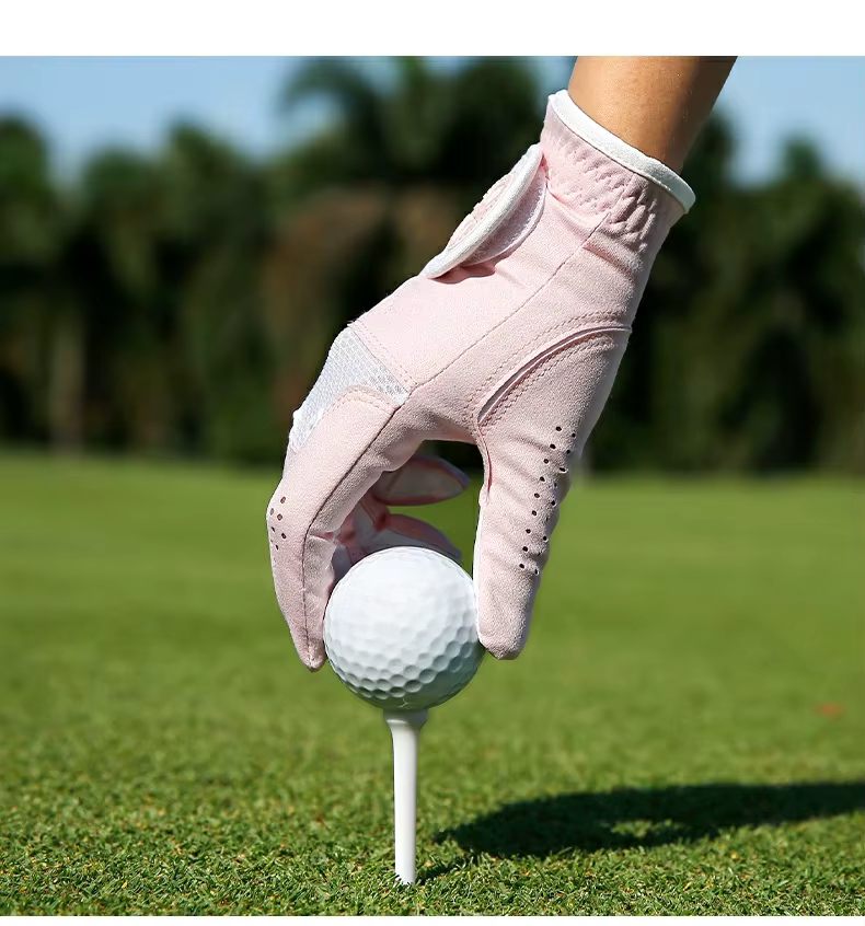 WanderS Golf Gloves For Women With High Elastic Lycra For Women'S Clubs, Non-Slip Special Discs For Women, Summer Sun Protection, Two-Handed Gloves