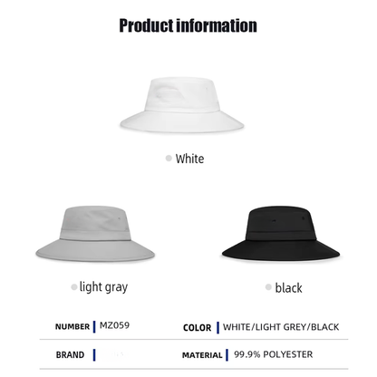 WanderS Golf Bucket Hat Manufacturers Navy Blue Blank Golf Hat With Rope