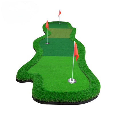 WanderS Customized Artificial Grass 18 Hole Golf Indoor/Outdoor Putting Green by WanderS