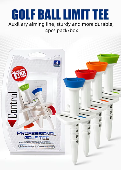 WanderS Oem Durable Plastic Golf Tee Sets Custom Logo Height Adjustable Golf Tee With Scale by WanderS