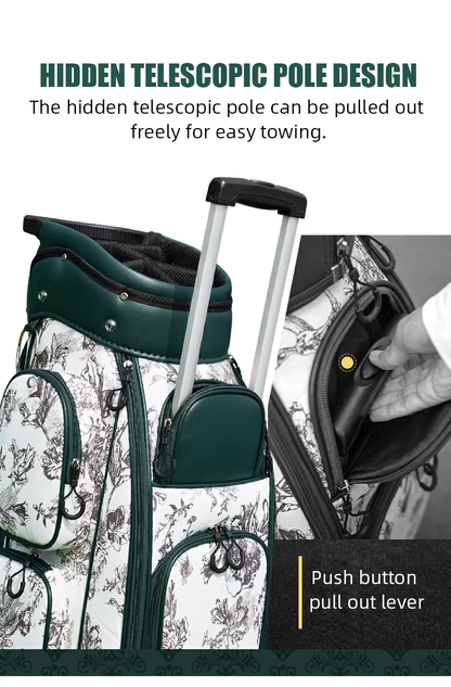 WanderS Golf Bag Manufacturers Women Golf Bag Waterproof Golf Trolley Bag With