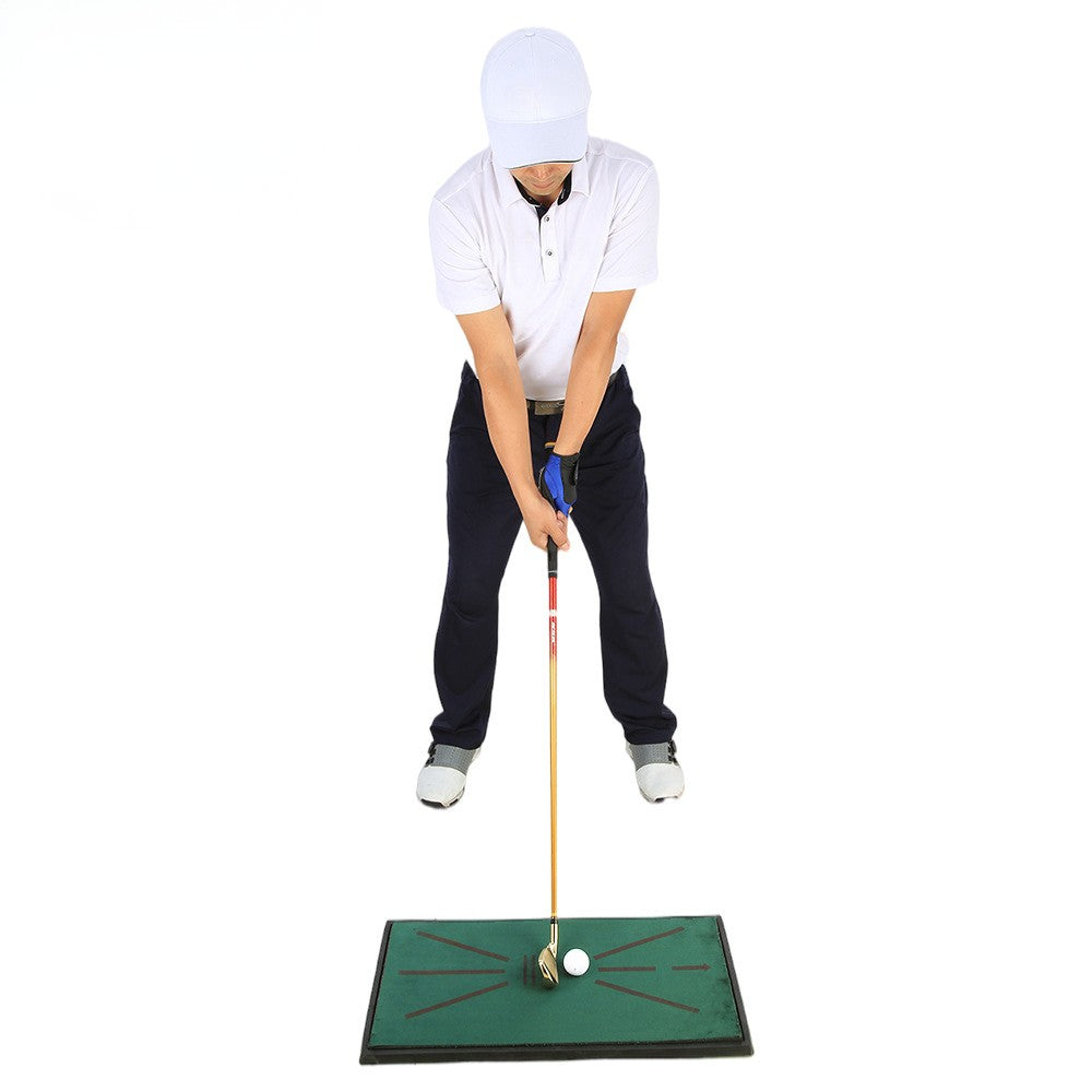 WanderS Diy Golf Trajectory Display Hitting Mat Velvet Driving Range Golf Hitting Mat